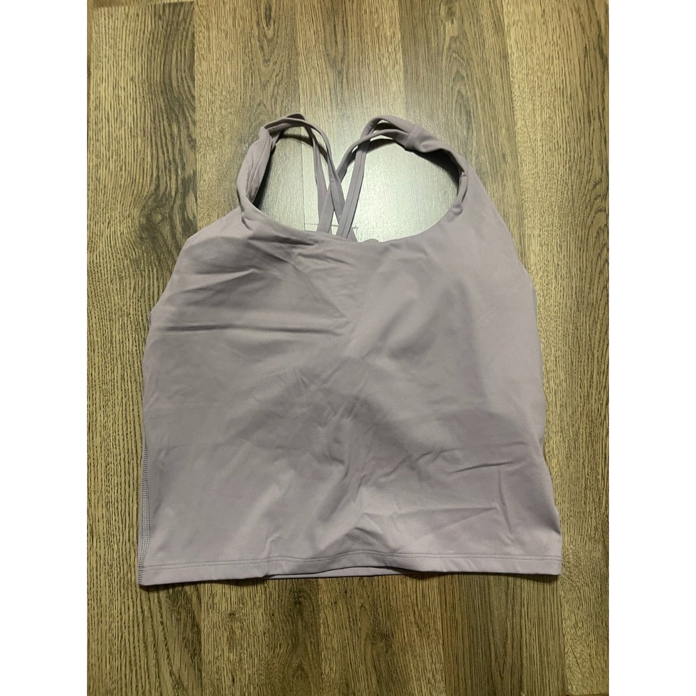 HeyNuts Bra, Women's Size Medium, Purple, Built in Bra, Activewear